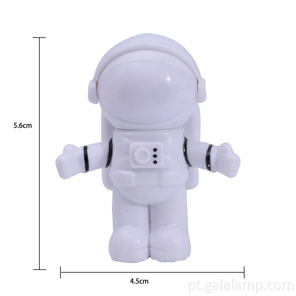 Astronauta USB, astronauta leve LED, Light Libert Light Light Light